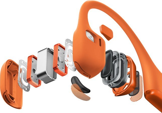 Shokz OpenRun Pro 2 Mini pomarańczowe (S820OR) - Słuchawki