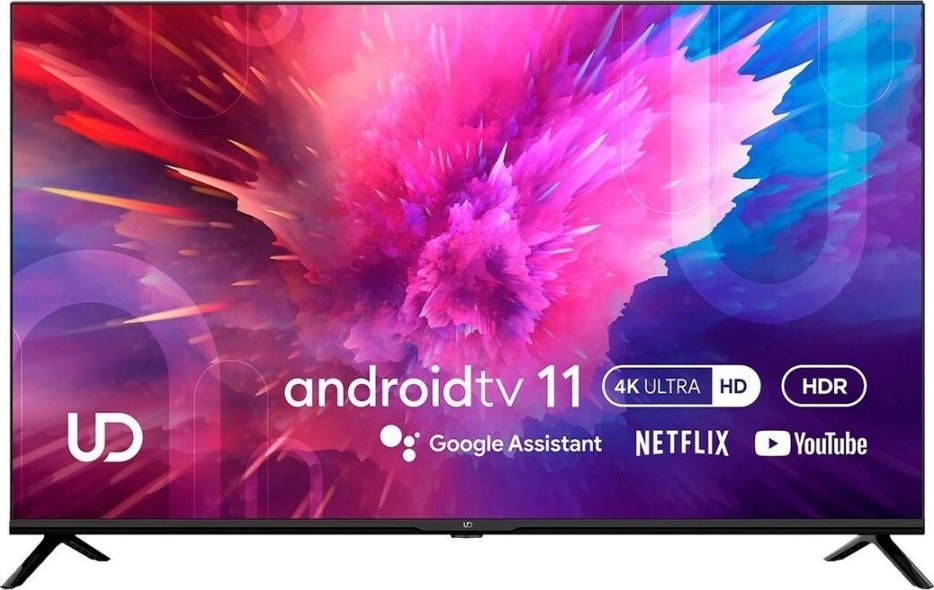 Telewizor UD UDTV 43U6210 Telewizor 109,2 cm (43") 4K Ultra HD Smart TV Wi-Fi Czarny 220 cd/m² 1