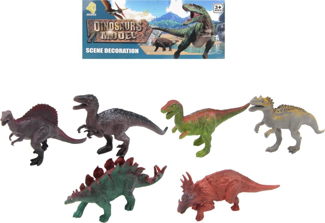 Figurka Trifox DINOZAURY 6 SZTUK 1
