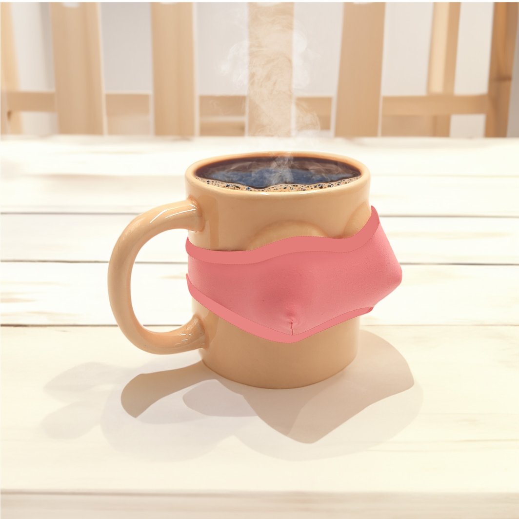 Thumbs Up Mad Monkey - Boob Mug 1