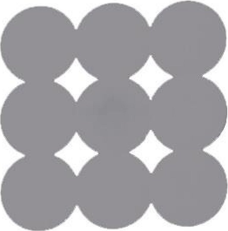 Sourcing Mata antypoślizgowa 55x55cm szary (000009855550830)