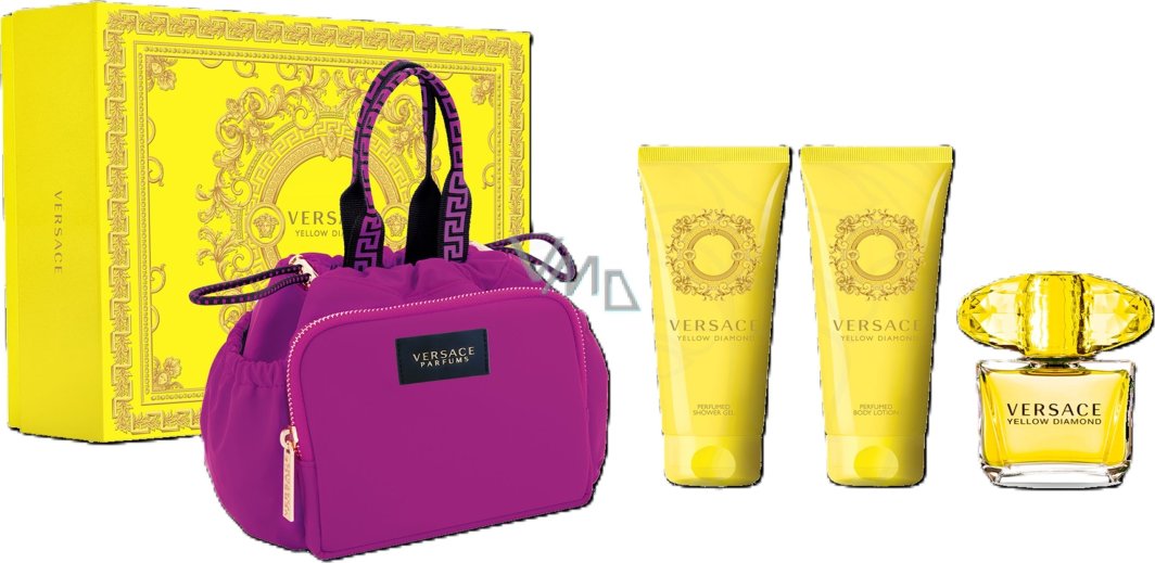 Versace Zestaw Perfum dla Kobiet Versace Yellow Diamond EDT 4 Części 1