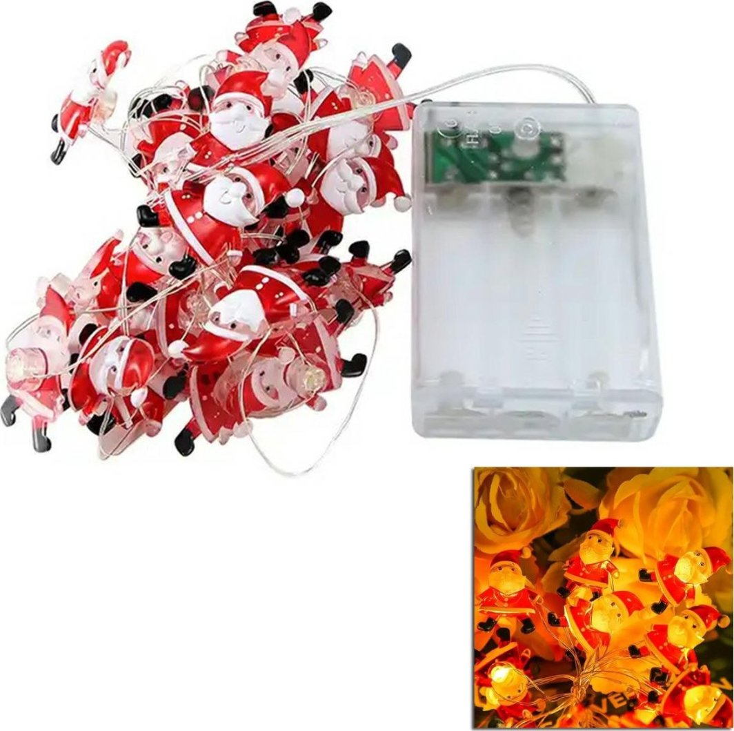 Lampki choinkowe ATL DA69 Lampki swiąteczne mikołaj 1