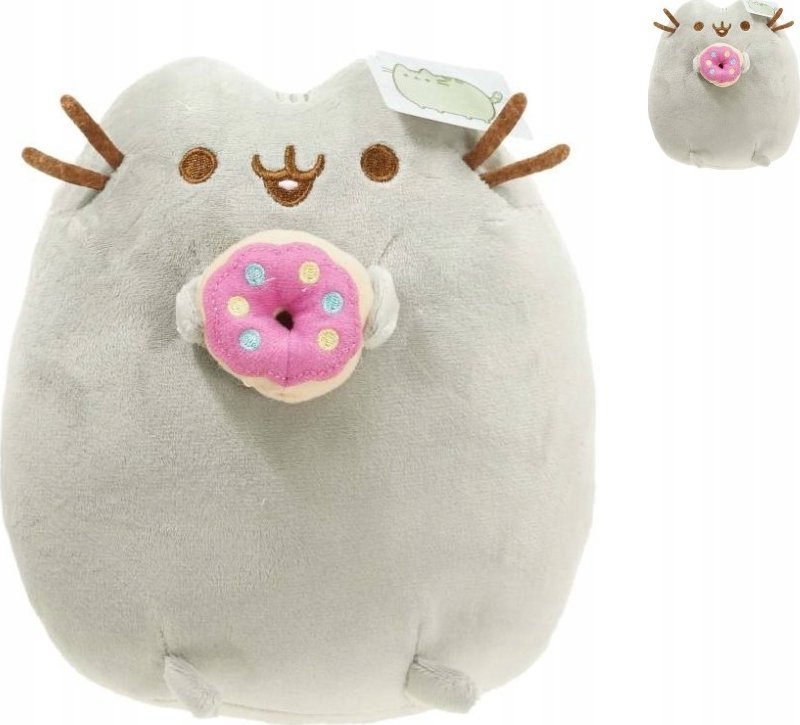 PlushCat Maskotka Pluszak Kotek Pusheen Donut Pączek 15 Cm 1