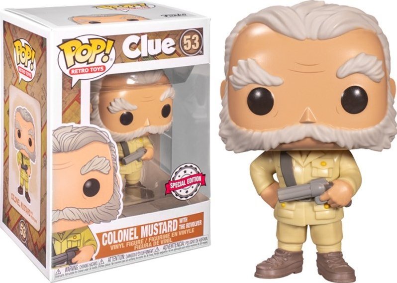 Figurka Funko Pop! Retro Toys Clue Colonel Mustard 53 Se 1