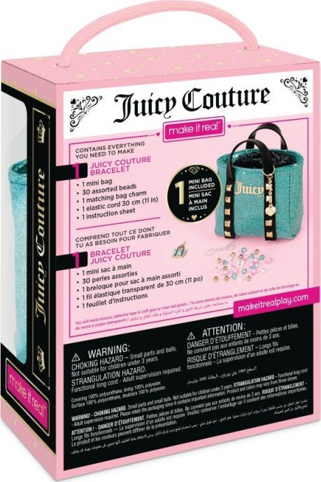 Make it real MAKE IT REAL Juicy Couture Mini Handbag and DIY Bracelet 1