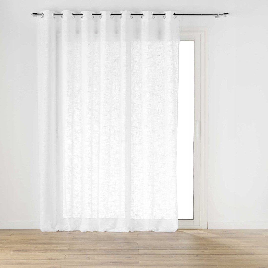 Douceur d`Interieur Firana na przelotkach, z efektem lnu, HALTONA, 240 x 240 cm 1