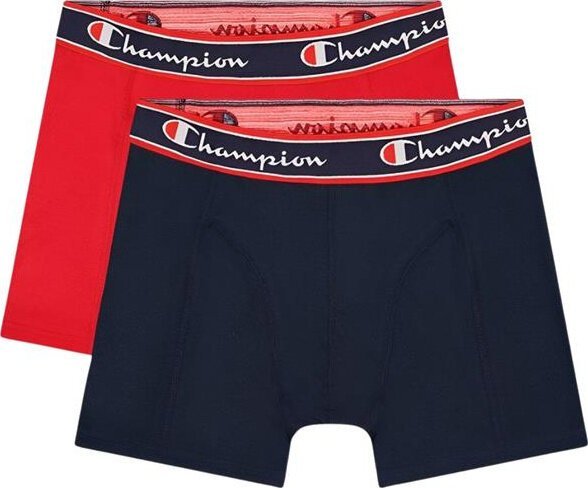 Champion Bokserki męskie Champion 2 szt. czarne, czerwone U20001 BS517 2XL 1