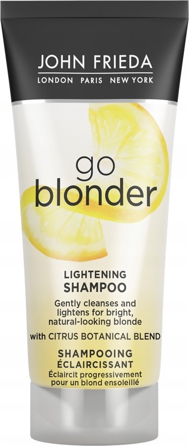Alkotest JOHN FRIEDA_Sheer Go Blonder Shampoo szampon do włosów rozjaśnianych 75ml 1