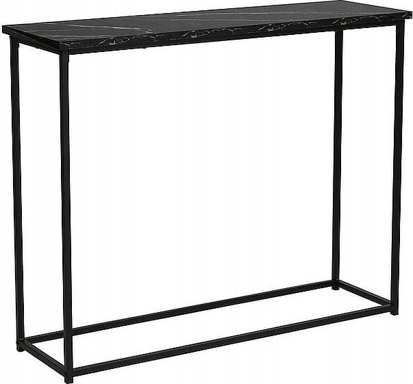 Signal Loftowa konsolka ROSSI C czarny efekt marmuru