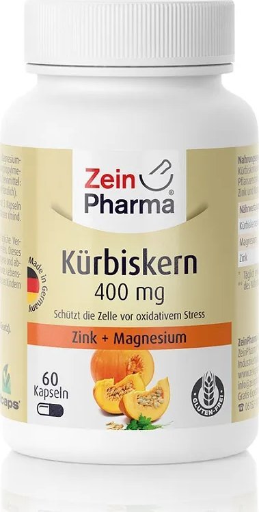 Zein Pharma Zein Pharma - Dynia, Nasiona, 400mg, 60 kapsułek 1