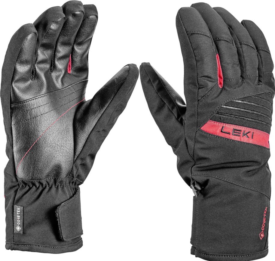 Leki LEKI RĘKAWICE Cosmos black/red 10.0 1