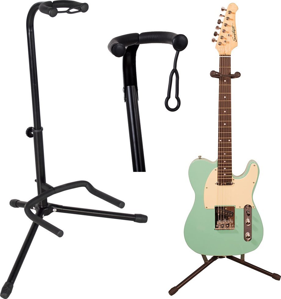 Verk Statyw gitarowy stojak na gitarę regulowany gitara Statyw gitarowy stojak na gitarę regulowany gitara 1