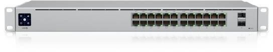 Switch Ubiquiti UBIQUITI 24-port Gigabit UniFi L2 switch + 2x 1G SFP jungtys 1