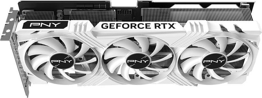 PNY RTX4070Ti ホワイト PNY GeForce RTX™ 4070 Ti 12GB VERTO Triple Fan White Edition