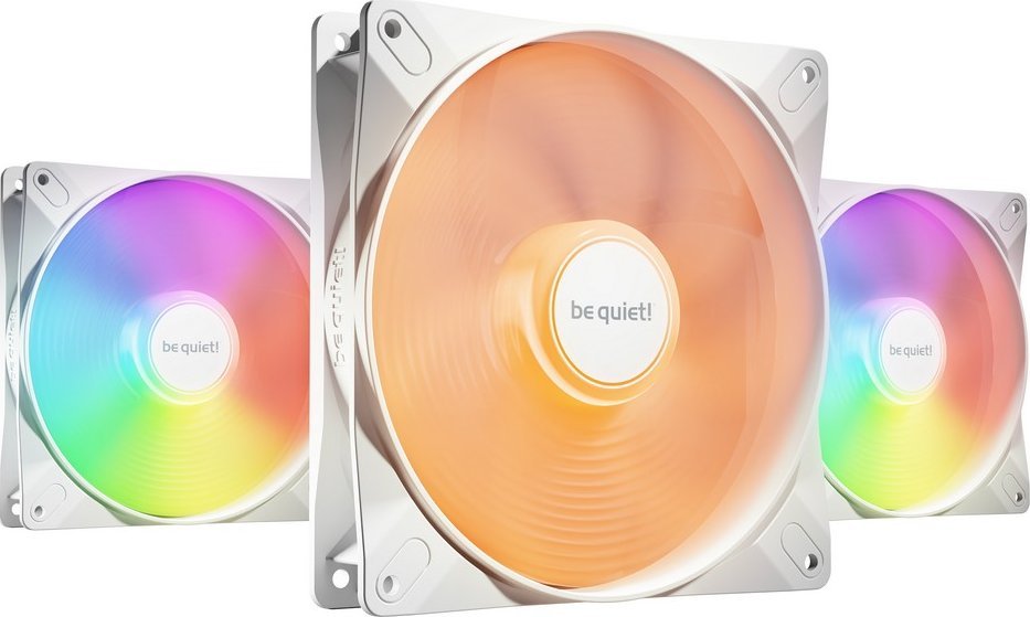 Wentylator be quiet! Light Wings LX 140mm PWM Biały 3-pack (BL128) 1