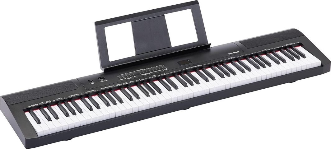 Amazon Basics Przenośne Pianino Amazon Basics DP-882 88 Klawiszy Półważone USB-MIDI 1