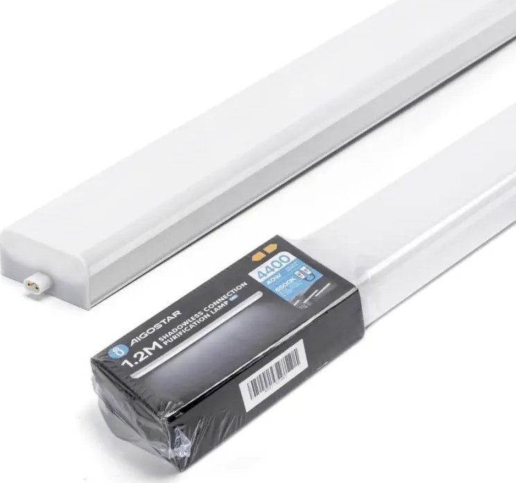 Aigostar  Listwa led 1.2m 40W plafon z bezcieniowym łączeniem biała zimna Listwa led 1.2m 40W plafon z bezcieniowym łączeniem biała zimna 1