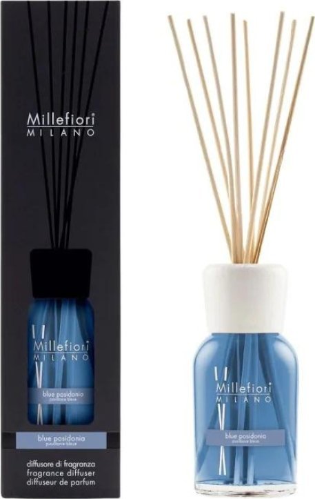 Dyfuzor zapachowy Grupa Zachodnia MM MILLEFIORI MILANO Pałeczki zapachowe 100 ml Blue Posidonia 1