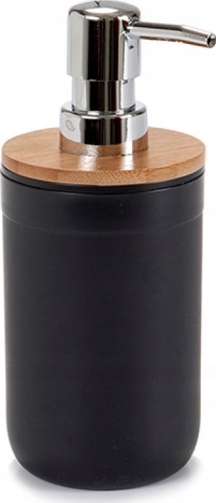 Dozownik do mydła Berilo Dozownik na mydło z bambusową pokrywą CLEAN, 350 ml