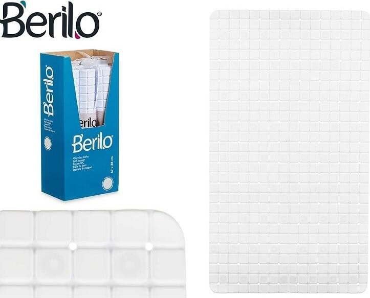 Berilo Mata antypoślizgowa 38x68cm biały 1