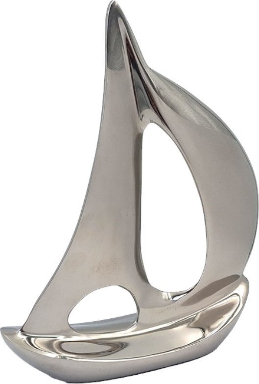 Giftdeco Duży model jachtu - metal - 36cm 1
