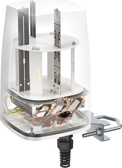 Antena QuWireless QuWireless QuSpot AX10S | Antena Wi-Fi + Bluetooth | dla Teltonika RUTX10 1