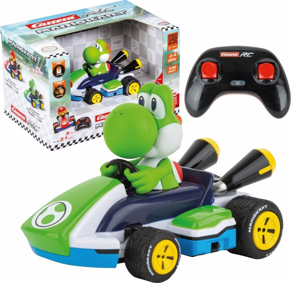 Carrera RC Cars Full Function Akku Race Kart Yoshi 1