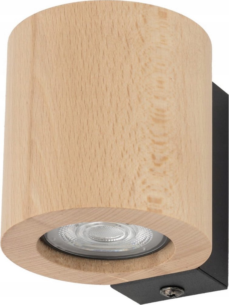 Kinkiet TK Lighting LAMP WALL EVE WOOD GU10 10W 1