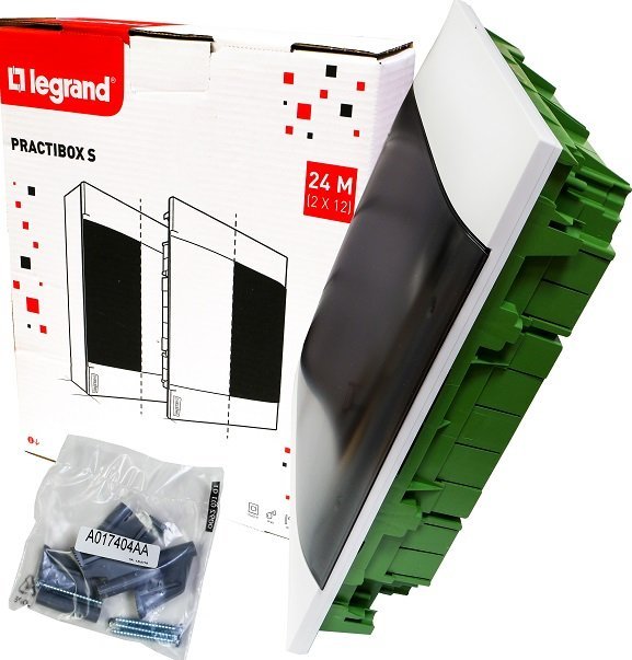 Legrand Rozdzielnia do ścian pusty PRACTIBOX S 2x12 135412 1