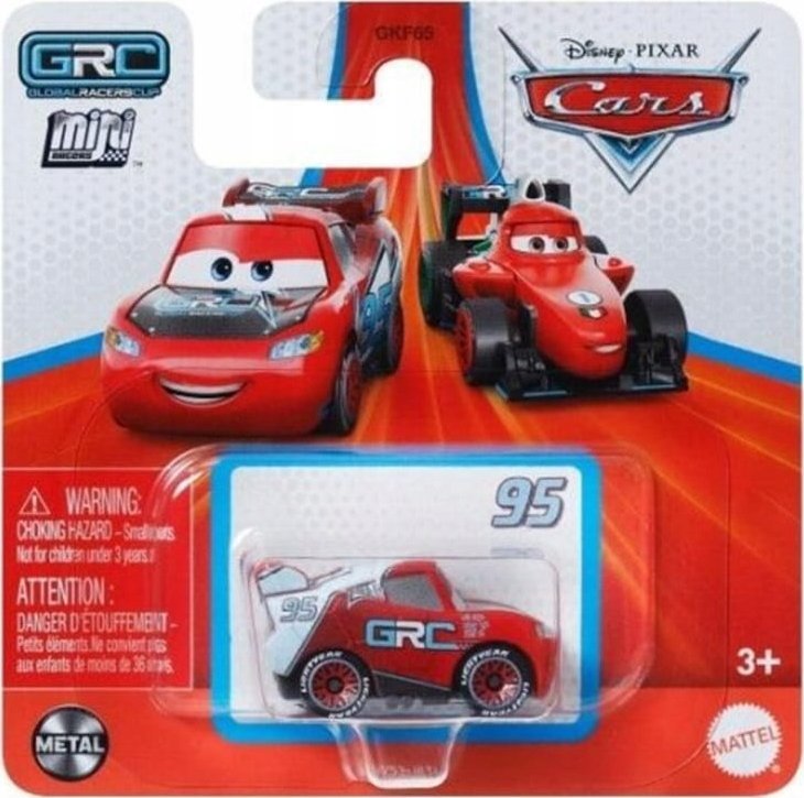 Mattel Cars. Mikroauto Lightning McQueen HXY53 1