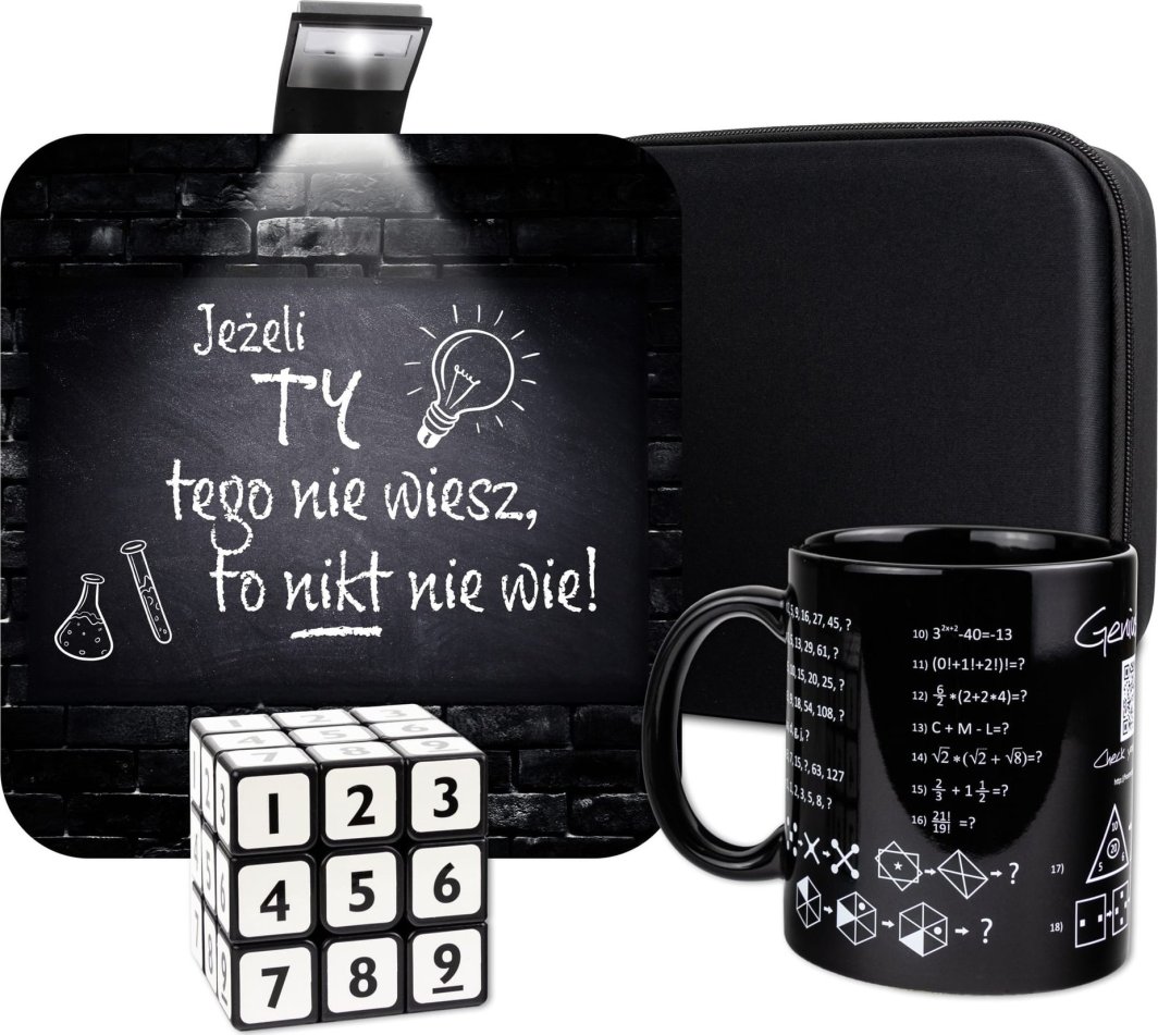 Froster Zestaw Prezentowy dla Geniusza - dla mądrego nauczyciela wykładowcy ucznia 1