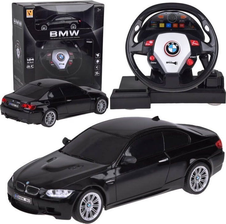 Jokomisiada Autko z kierownicą Sportowe BMW 1:24 Zdalnie sterowany samochód RC0661 1