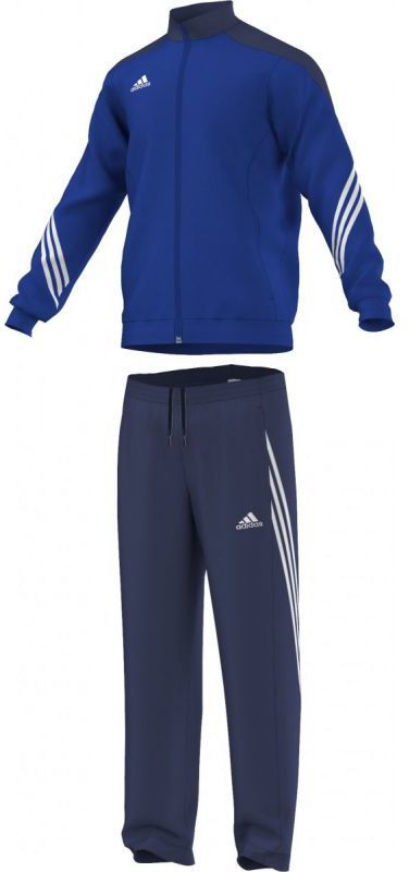 adidas sereno 14 herren trainingsanzug blau f49711