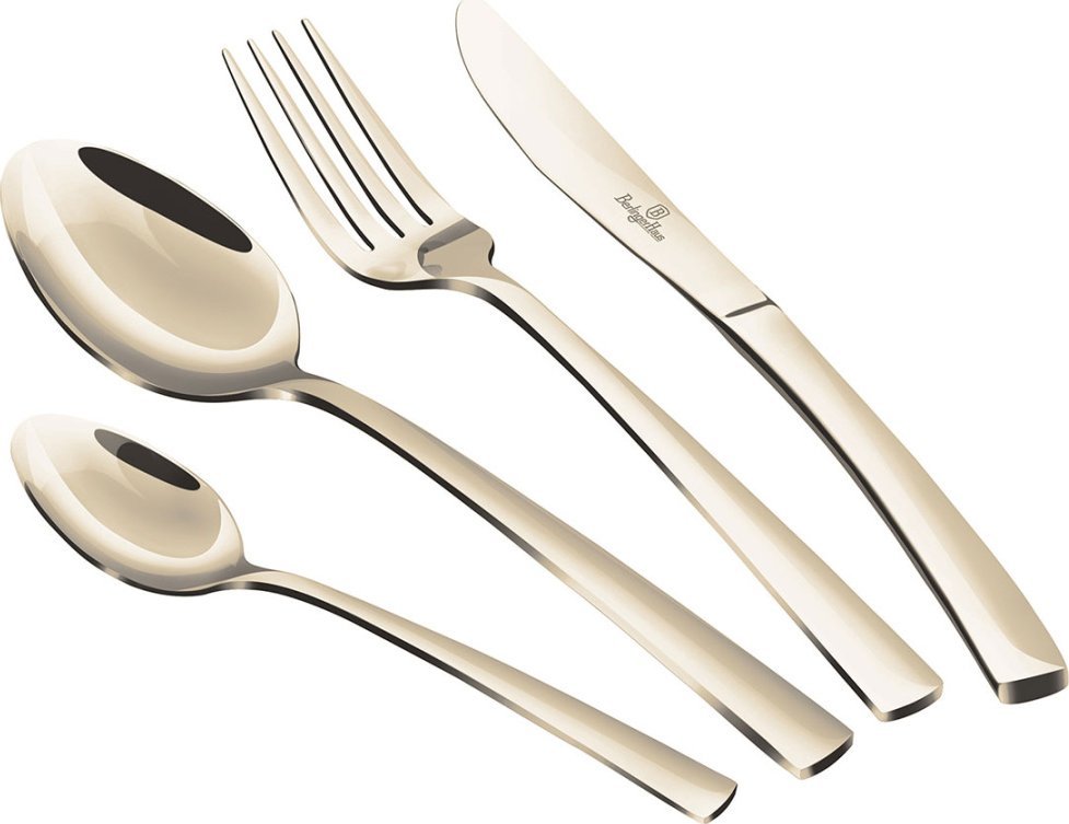 Berlinger Haus SZTUĆCE 24 ELEM. BERLINGER HAUS BH-3078 POŁYSK CHAMPAGNE 1