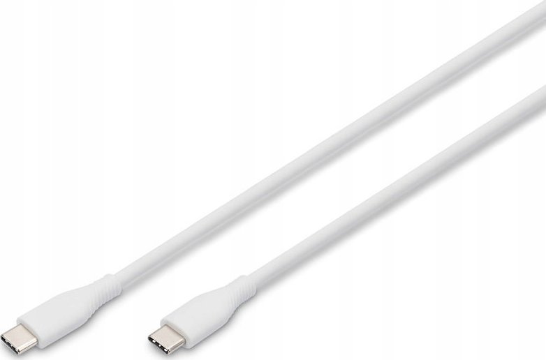 Kabel USB Digitus Digitus USB-C 2.0 (ST-ST) 1m Ladekabel Silikon 60W Weiß 1