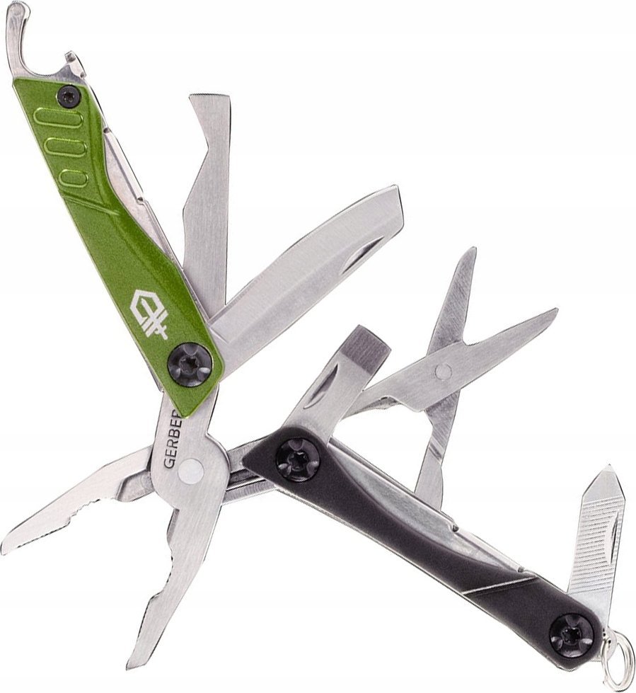 Gerber Gerber Outdoor Dime Micro Tool, Žalias Micro multi-tool 1