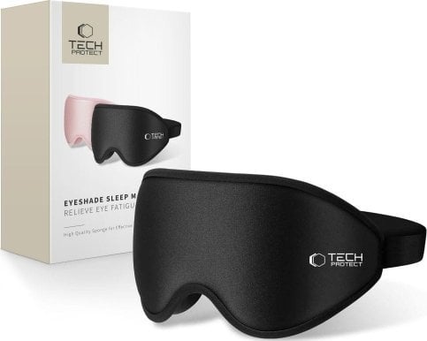 Tech-Protect TECH-PROTECT EYESHADE SLEEP MASK MATTE BLACK 1