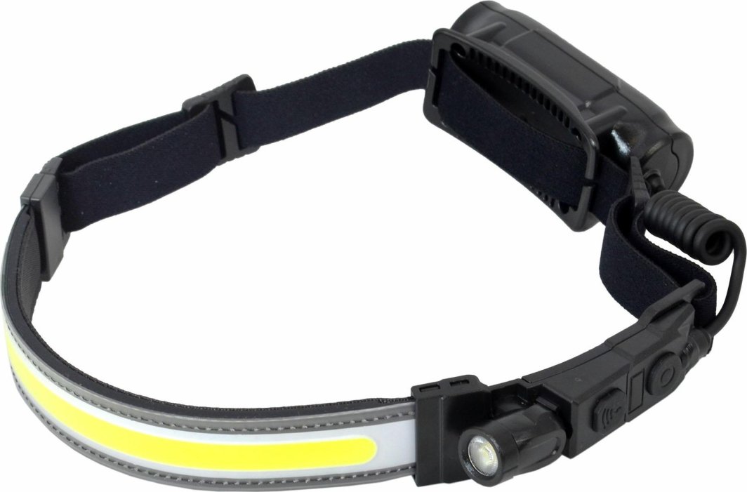 AWTools AWTOOLS LATARKA CZOŁOWA BRIGHTBAR LED Z CZUJNIKIEM RUCHU BLACK LINE 1
