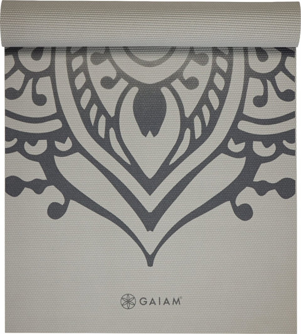 Gaiam GAIAM MATA DO JOGI SUSTAINED GREY SUNDIAL LAYERS 5MM 65737 1