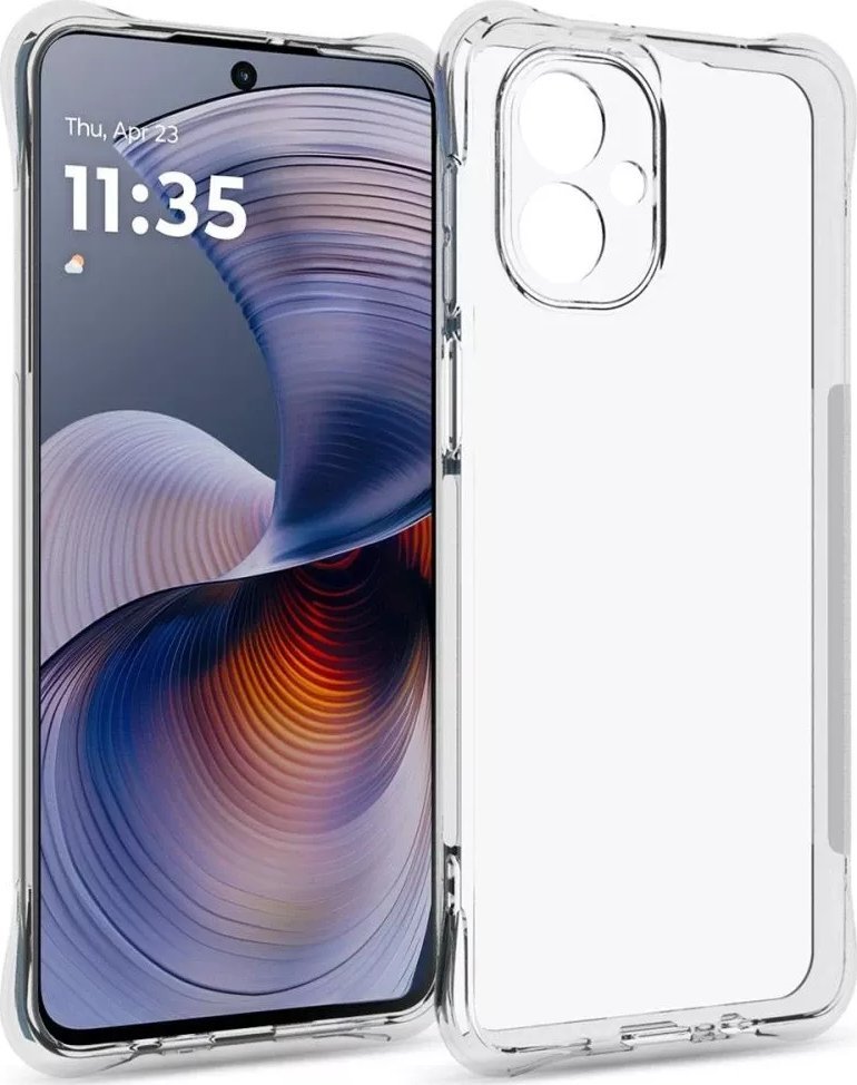 4kom.pl Etui ochronne FlexAir Pro do Motorola Moto G55 5G Clear 1