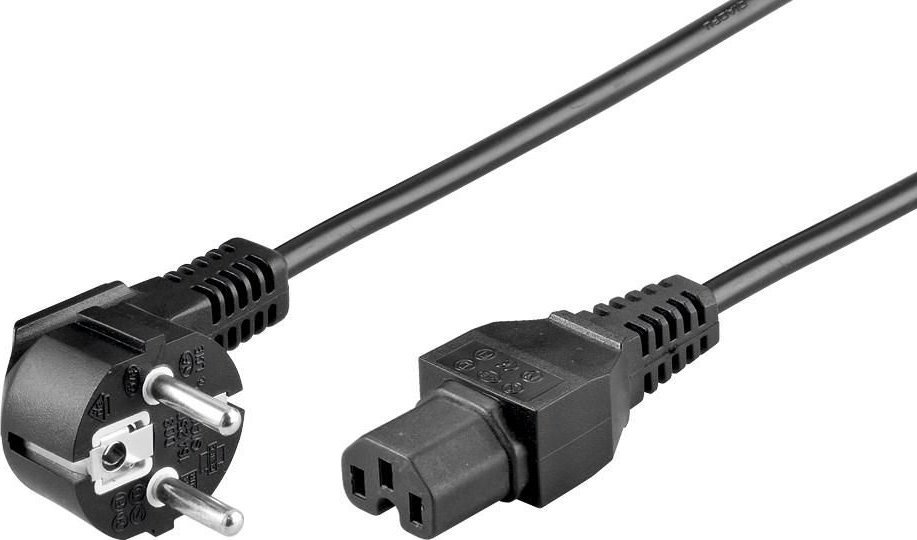 MicroConnect Power Cord CEE 7/7 - C15 1m - Kabel zasilający