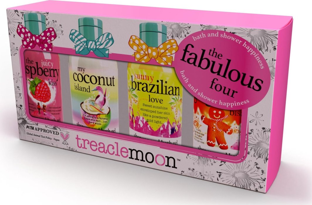 Milton TREACLEMOON Zestaw prezentowy The Fabulous Four (Żel pod prysznic - 4 szt.) 1