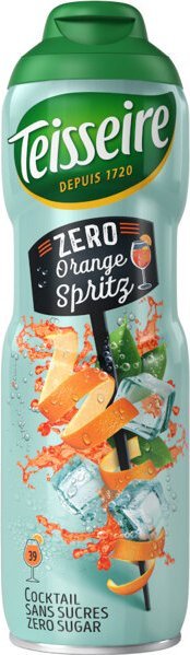 Teisseire Syrop koncentrat Orange Spritz Zero cukru 600ml - Teisseire 1
