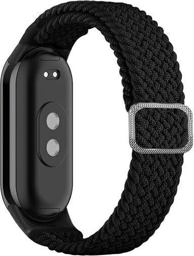 Beline Beline pasek Mi Band 9/8 Textile czarny/black 1