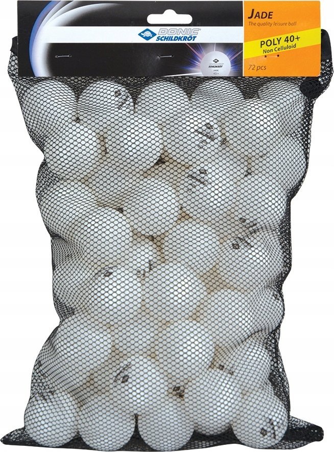 Schildkrot Piłeczki do Tenisa Stołowego Ping Ponga SCHILDKROT Jade Poly 40+ 72 pcs 1