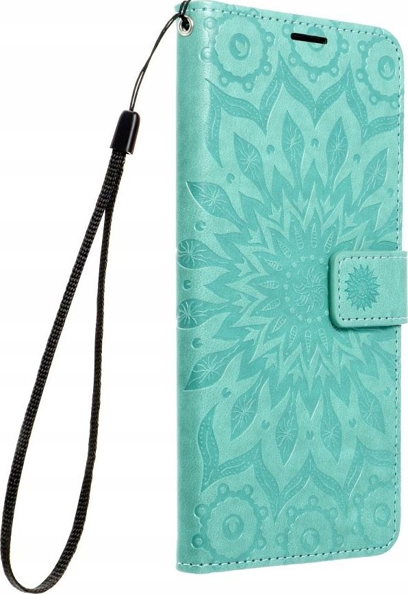 OEM Kabura MEZZO Book do IPHONE 16 mandala zielony