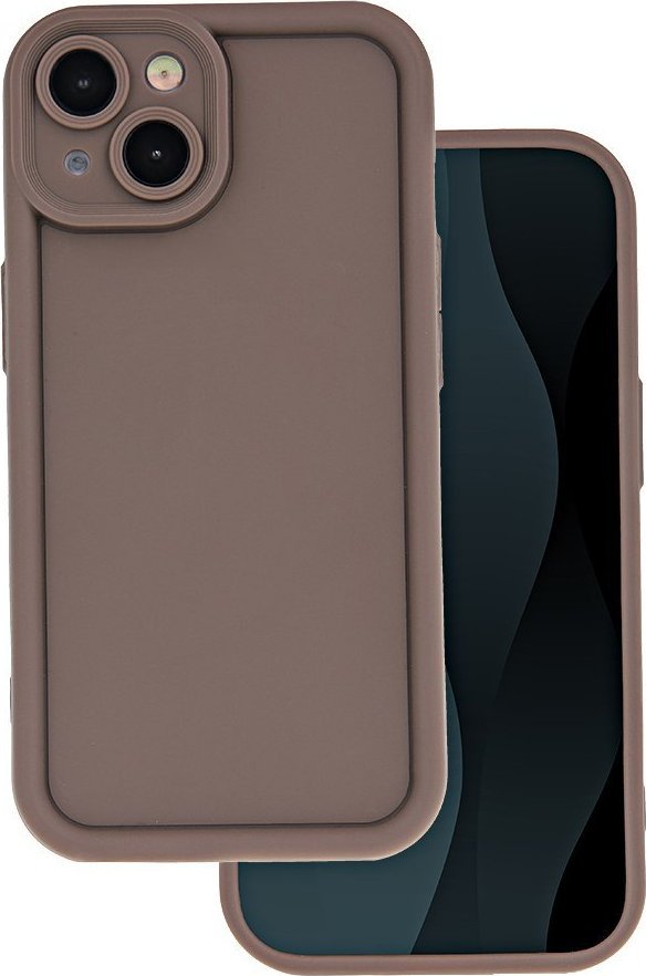 TelForceOne Nakładka Rim TPU do Oppo Reno 11F 5G (Global) brązowa