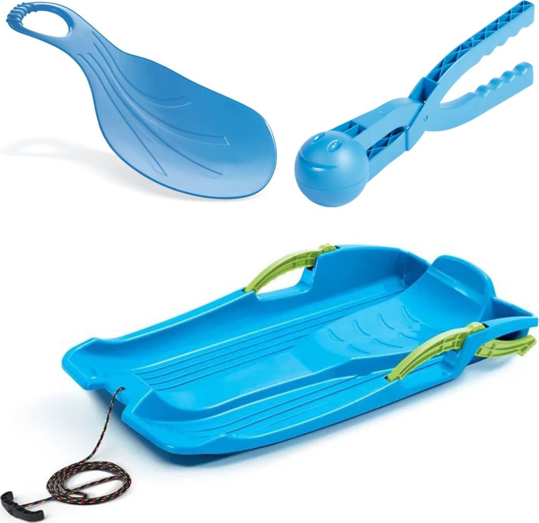 Sanki z hamulcami, Bobslej, + ślizg jabłuszko KID2 + kulkomat IKUL1 1