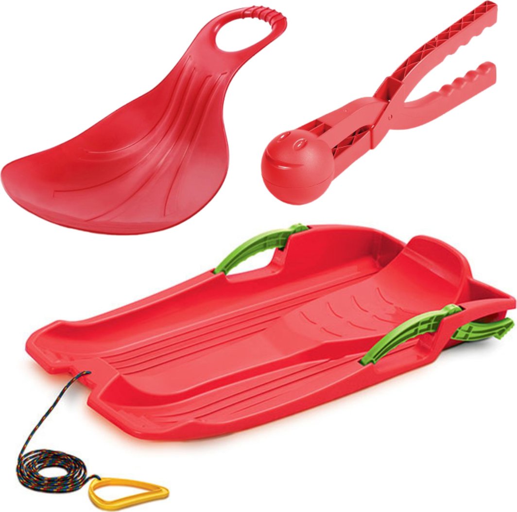 Sanki z hamulcami, Bobslej, + ślizg jabłuszko KID2 + kulkomat IKUL1 1